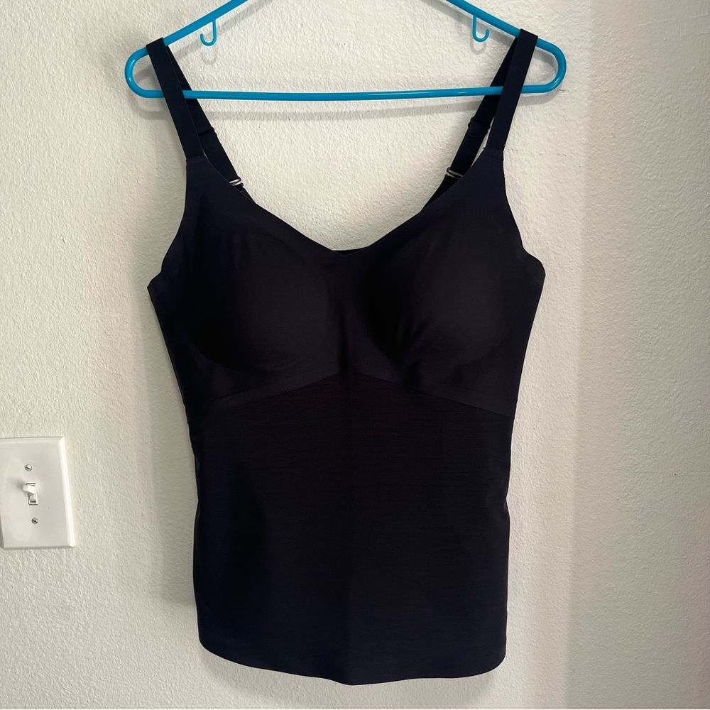 Honeylove LiftWear Cami Black Tank Top Shapewear Womens Size XL Classic Slimming